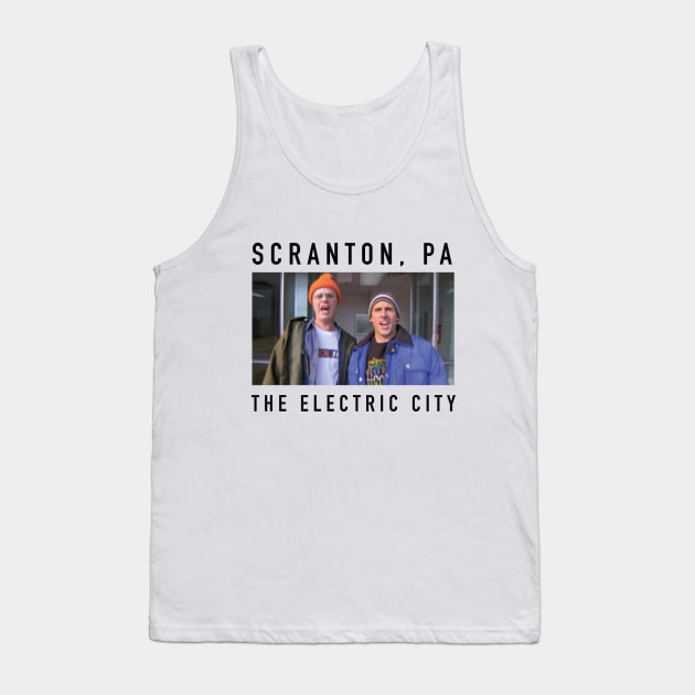 The Electric City Tank Top by The_Black_Dog